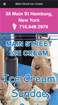 Mobile Screenshot of mainstreeticecream.co